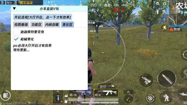 和平精英辅助【雪花直装V6.0】透视自瞄 人物加速 车辆加速 显示名字